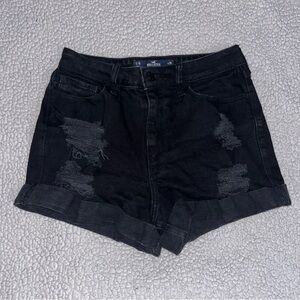 Hollister ultra high-rise jean shorts